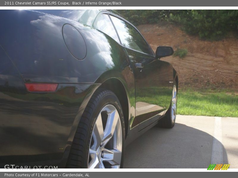 Black / Inferno Orange/Black 2011 Chevrolet Camaro SS/RS Coupe