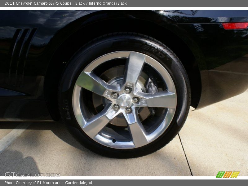Black / Inferno Orange/Black 2011 Chevrolet Camaro SS/RS Coupe