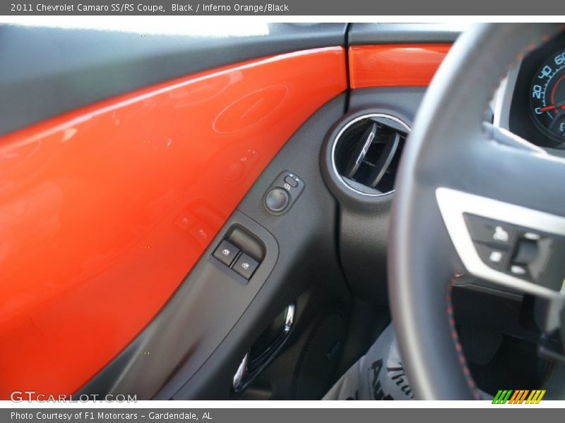 Black / Inferno Orange/Black 2011 Chevrolet Camaro SS/RS Coupe