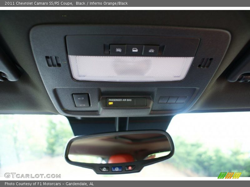 Black / Inferno Orange/Black 2011 Chevrolet Camaro SS/RS Coupe