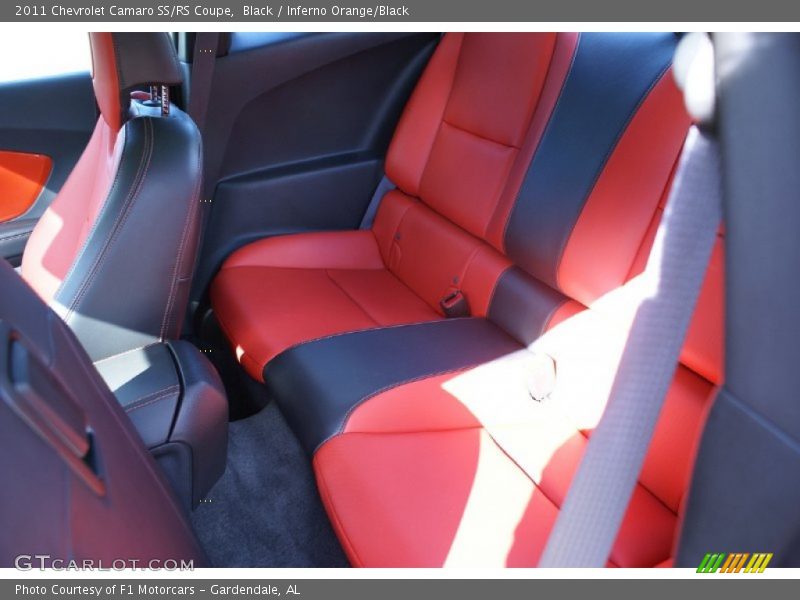 Black / Inferno Orange/Black 2011 Chevrolet Camaro SS/RS Coupe