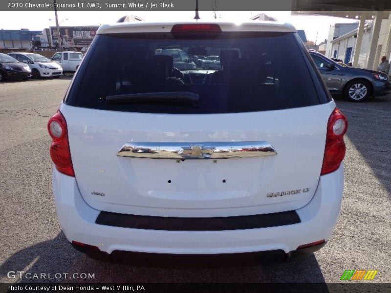 Summit White / Jet Black 2010 Chevrolet Equinox LT AWD
