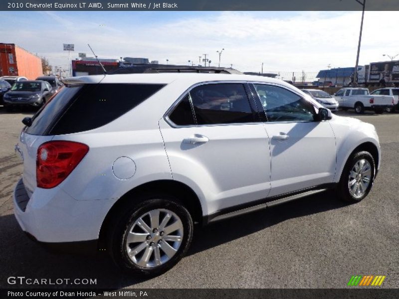 Summit White / Jet Black 2010 Chevrolet Equinox LT AWD