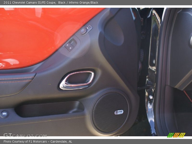 Black / Inferno Orange/Black 2011 Chevrolet Camaro SS/RS Coupe