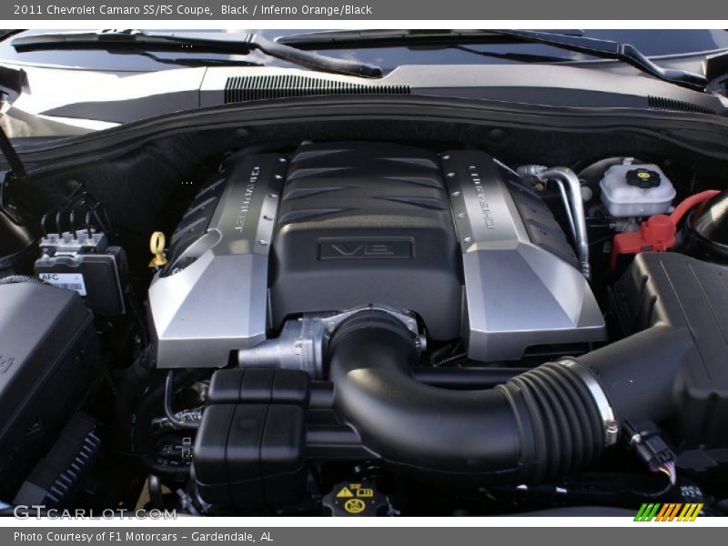 Black / Inferno Orange/Black 2011 Chevrolet Camaro SS/RS Coupe