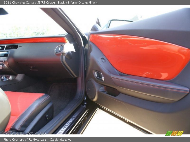 Black / Inferno Orange/Black 2011 Chevrolet Camaro SS/RS Coupe