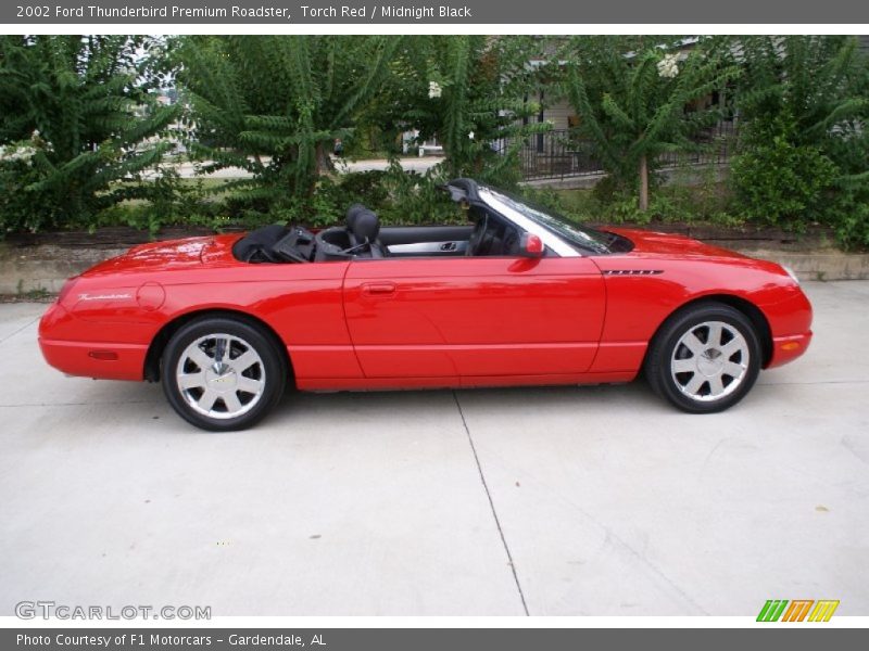  2002 Thunderbird Premium Roadster Torch Red