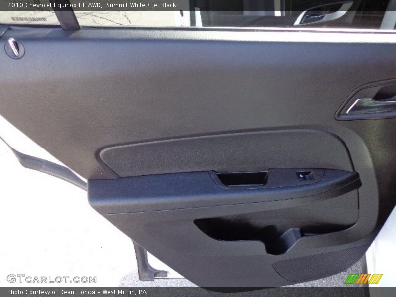 Summit White / Jet Black 2010 Chevrolet Equinox LT AWD