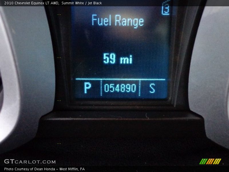 Summit White / Jet Black 2010 Chevrolet Equinox LT AWD