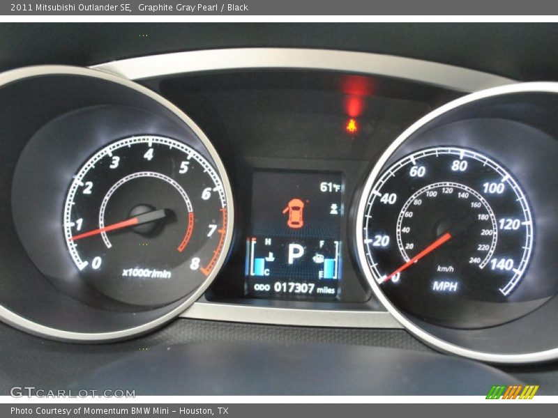  2011 Outlander SE SE Gauges