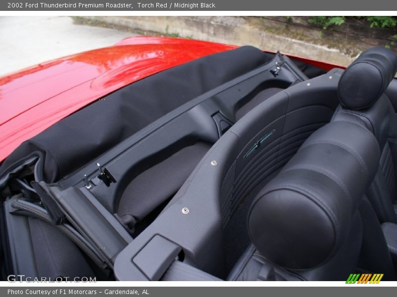 Torch Red / Midnight Black 2002 Ford Thunderbird Premium Roadster