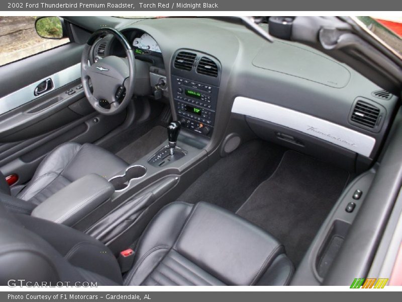 Dashboard of 2002 Thunderbird Premium Roadster
