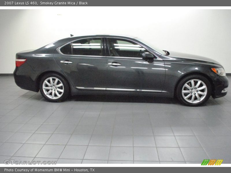 Smokey Granite Mica / Black 2007 Lexus LS 460