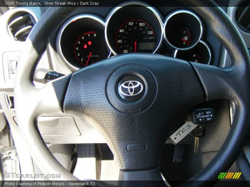 Silver Streak Mica / Dark Gray 2005 Toyota Matrix