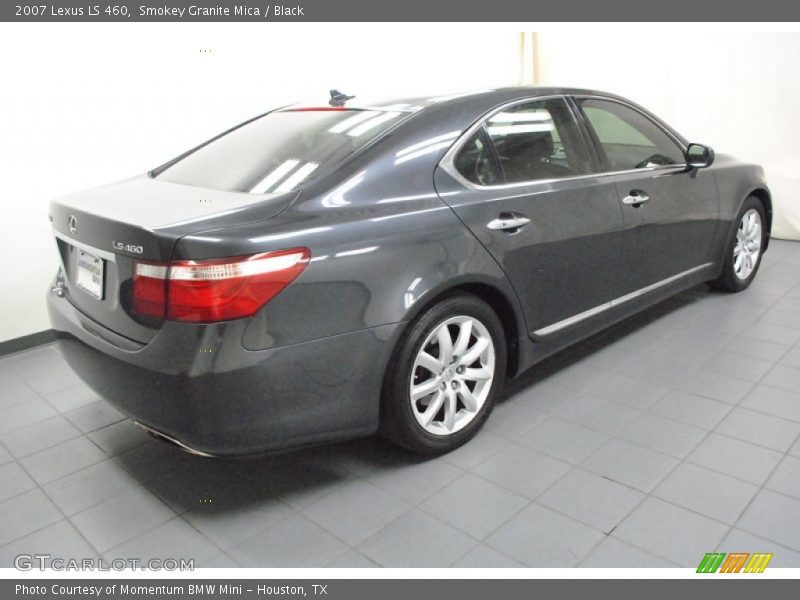 Smokey Granite Mica / Black 2007 Lexus LS 460