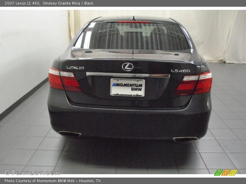 Smokey Granite Mica / Black 2007 Lexus LS 460