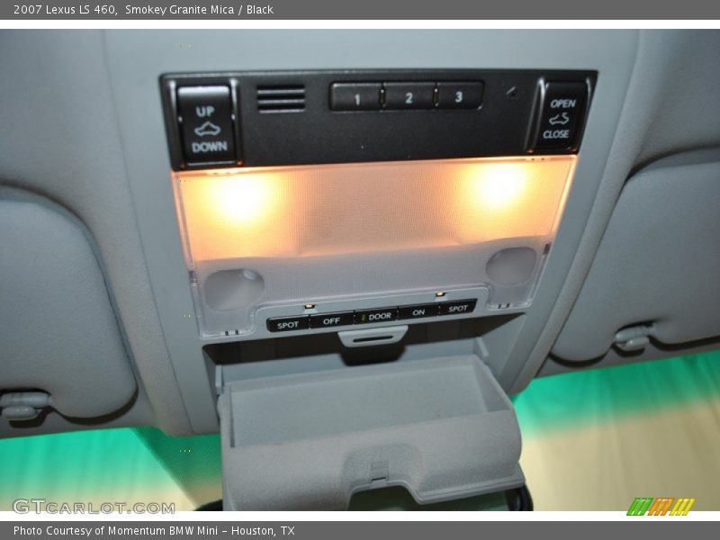 Smokey Granite Mica / Black 2007 Lexus LS 460