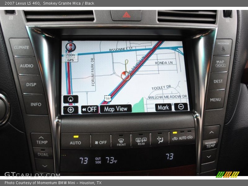 Navigation of 2007 LS 460