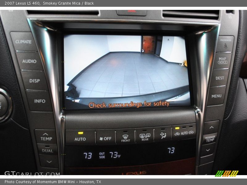 Smokey Granite Mica / Black 2007 Lexus LS 460