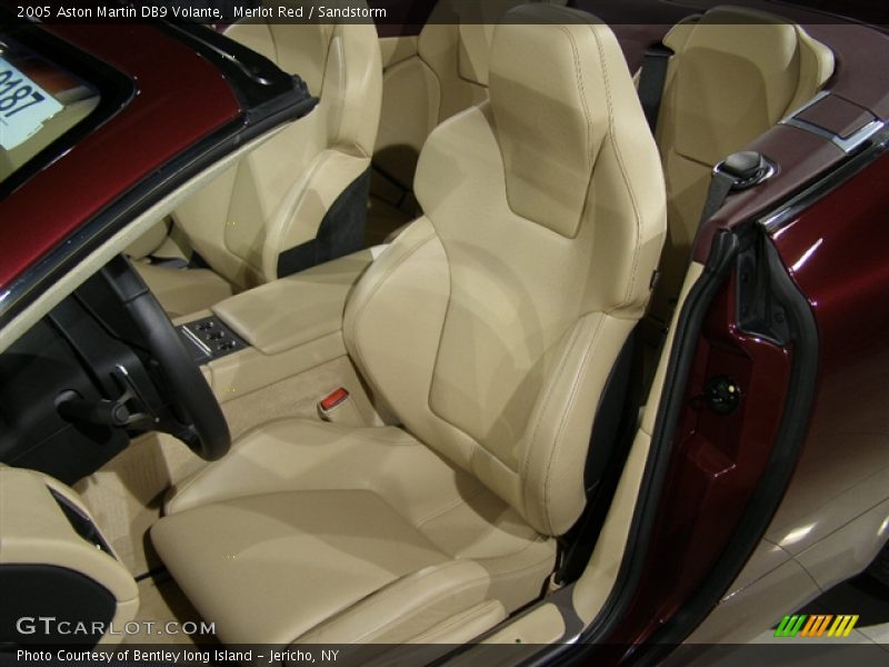 Merlot Red / Sandstorm 2005 Aston Martin DB9 Volante