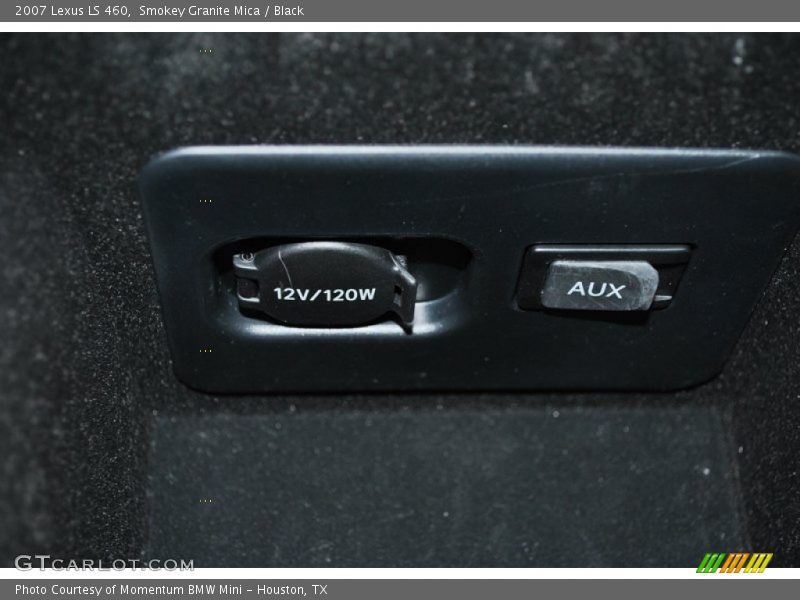 Smokey Granite Mica / Black 2007 Lexus LS 460