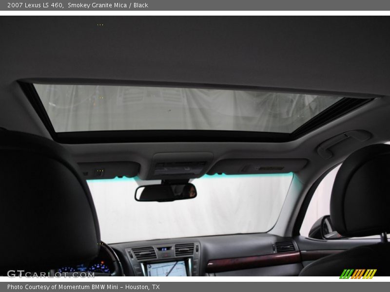 Smokey Granite Mica / Black 2007 Lexus LS 460