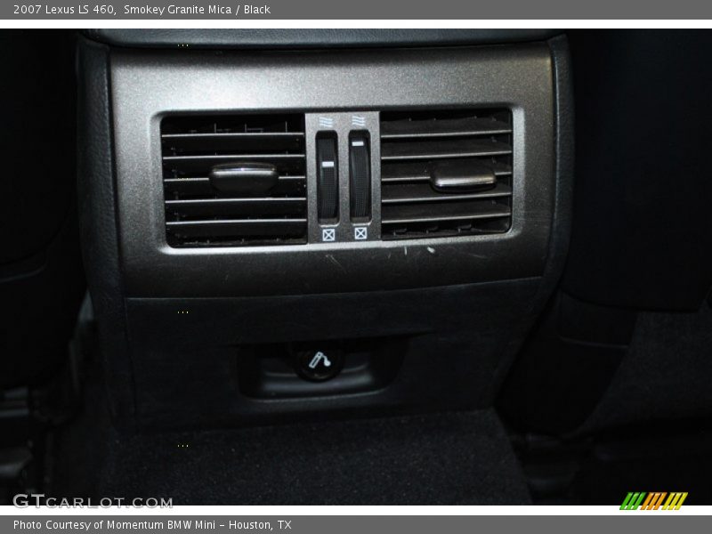 Smokey Granite Mica / Black 2007 Lexus LS 460