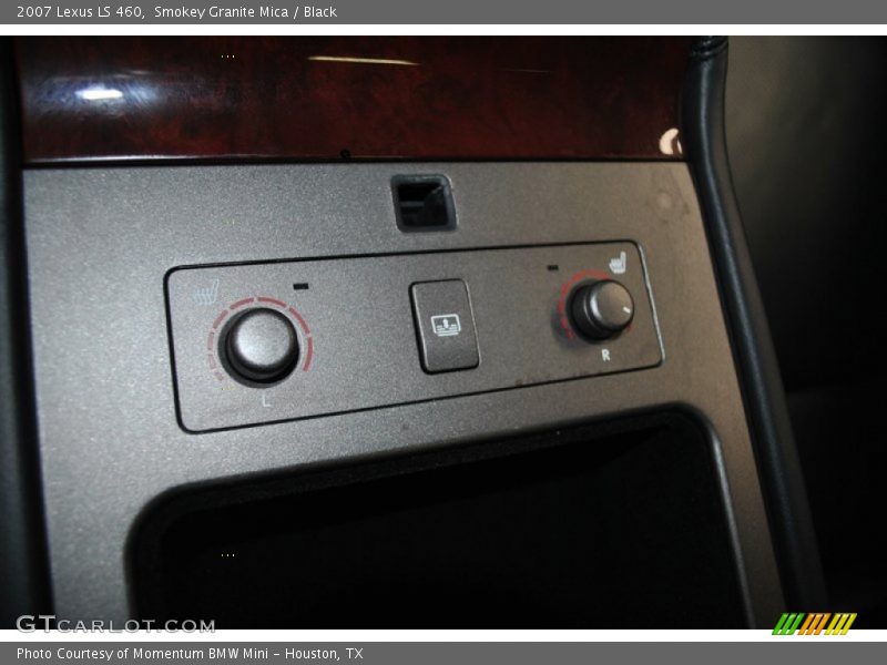 Smokey Granite Mica / Black 2007 Lexus LS 460