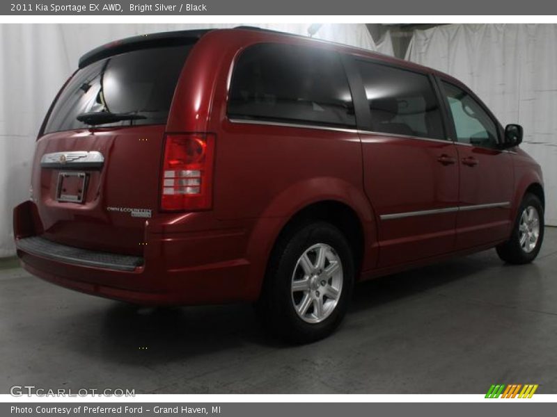 Bright Silver / Black 2011 Kia Sportage EX AWD