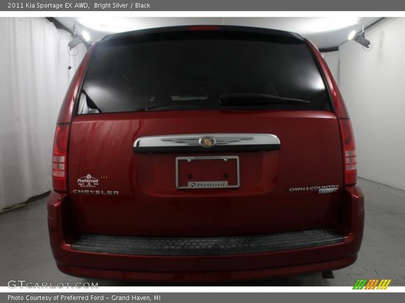 Bright Silver / Black 2011 Kia Sportage EX AWD