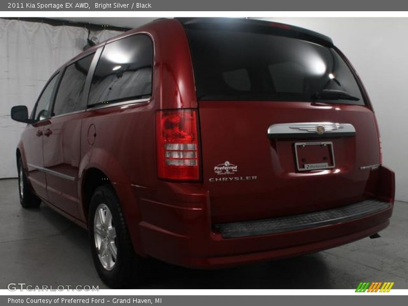 Bright Silver / Black 2011 Kia Sportage EX AWD