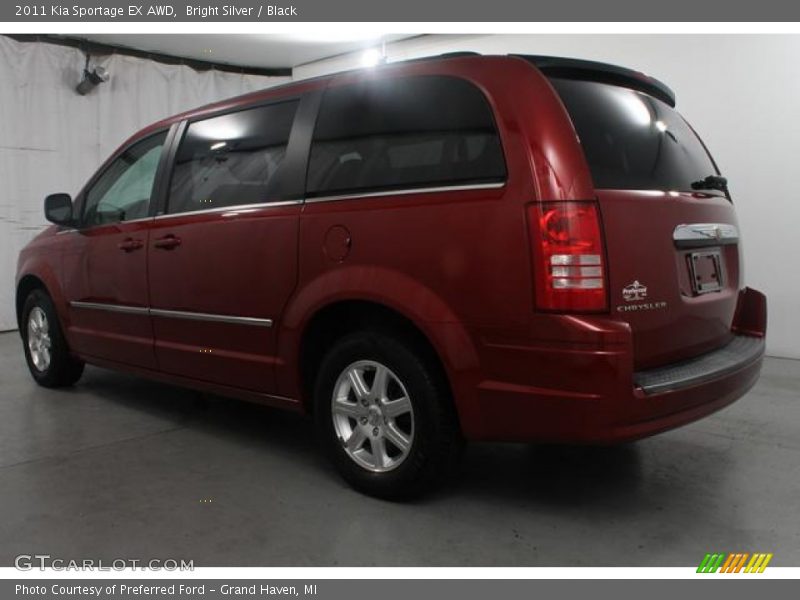 Bright Silver / Black 2011 Kia Sportage EX AWD