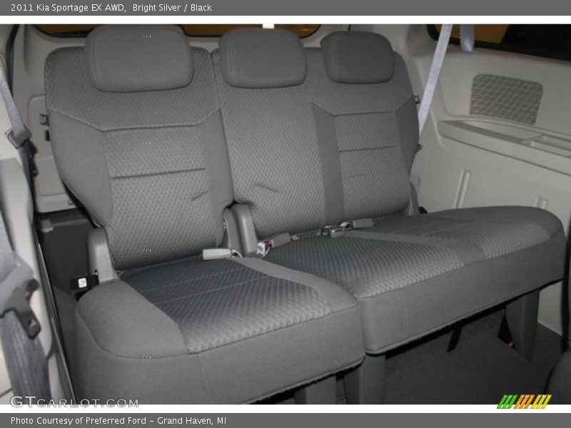 Bright Silver / Black 2011 Kia Sportage EX AWD