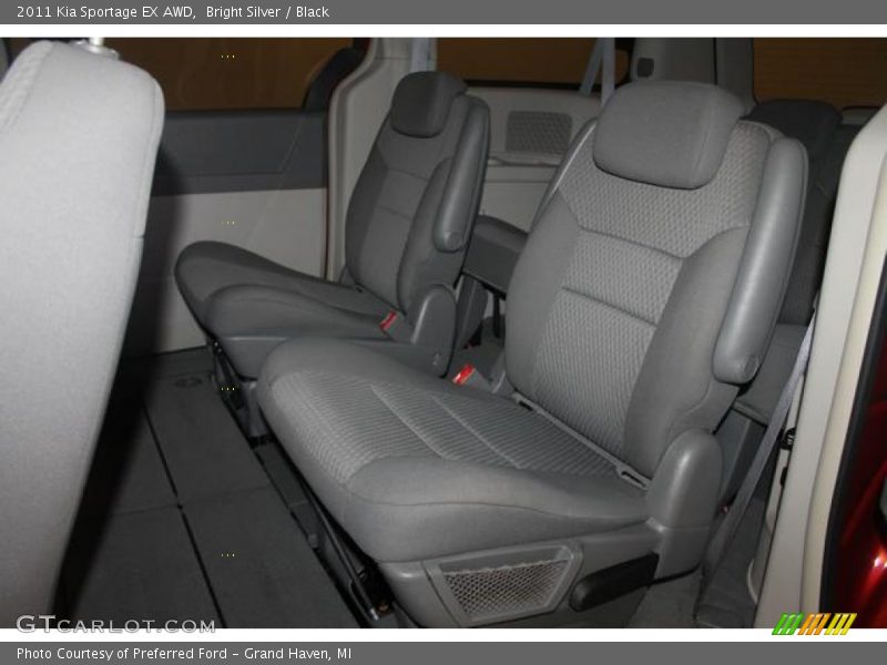 Bright Silver / Black 2011 Kia Sportage EX AWD