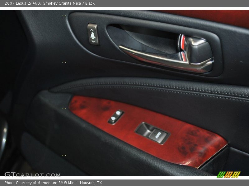 Smokey Granite Mica / Black 2007 Lexus LS 460