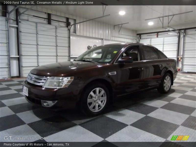 Cinnamon Metallic / Medium Light Stone 2009 Ford Taurus SE