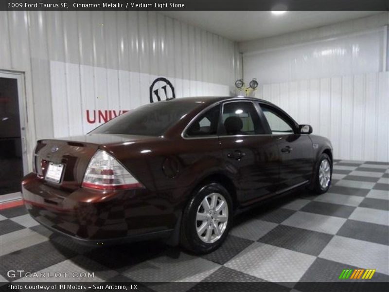 Cinnamon Metallic / Medium Light Stone 2009 Ford Taurus SE