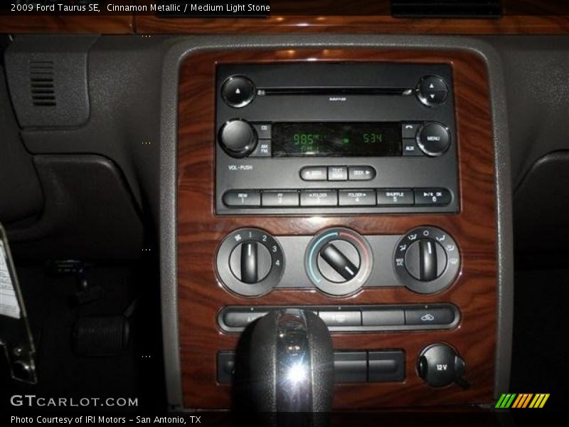 Cinnamon Metallic / Medium Light Stone 2009 Ford Taurus SE
