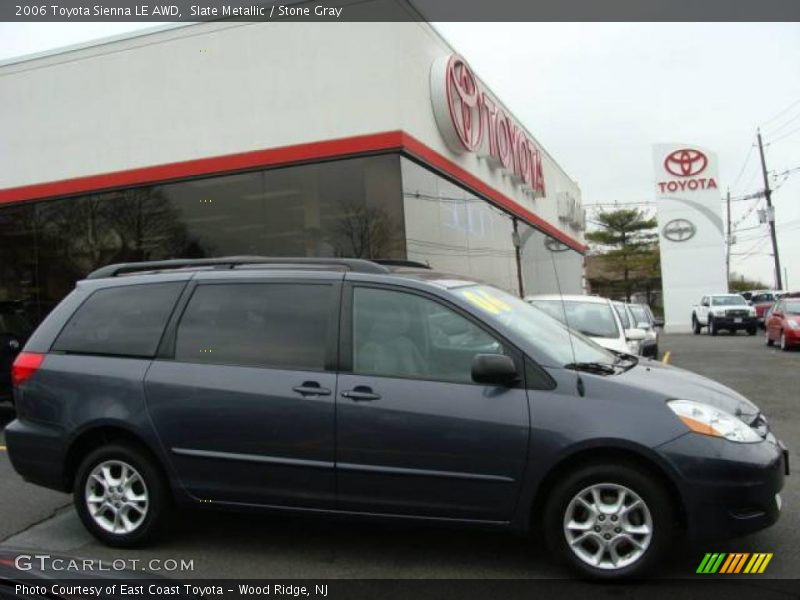 Slate Metallic / Stone Gray 2006 Toyota Sienna LE AWD