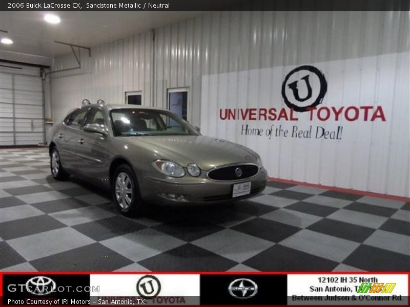 Sandstone Metallic / Neutral 2006 Buick LaCrosse CX