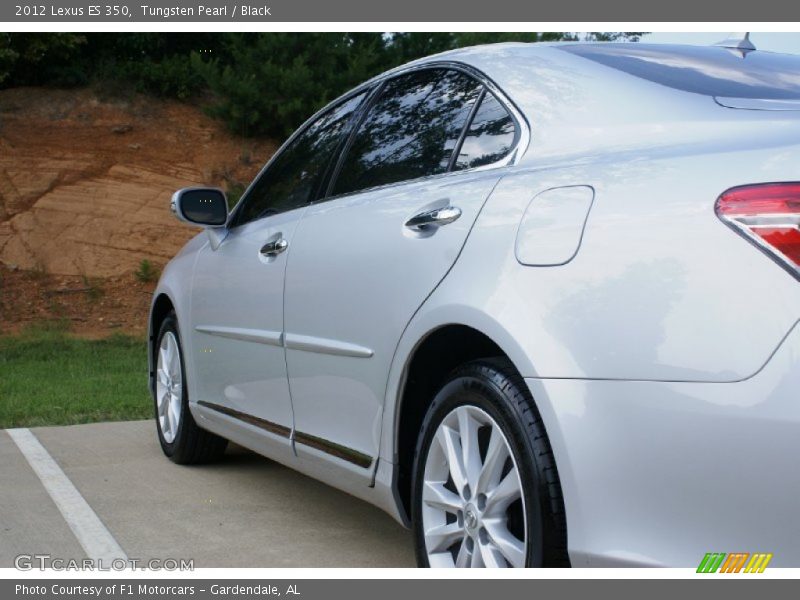 Tungsten Pearl / Black 2012 Lexus ES 350