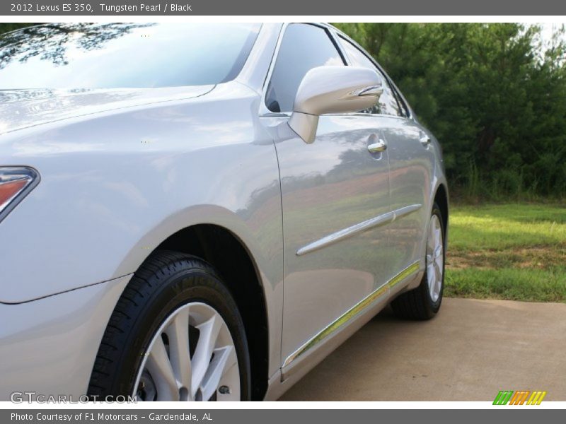 Tungsten Pearl / Black 2012 Lexus ES 350