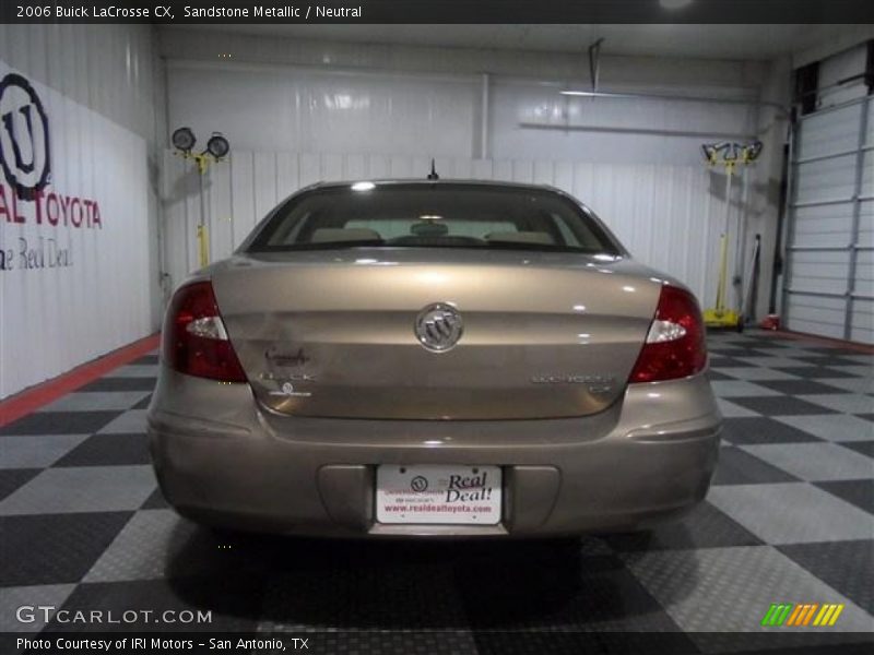 Sandstone Metallic / Neutral 2006 Buick LaCrosse CX