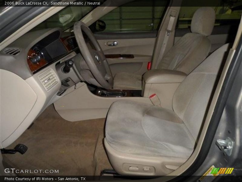 Sandstone Metallic / Neutral 2006 Buick LaCrosse CX