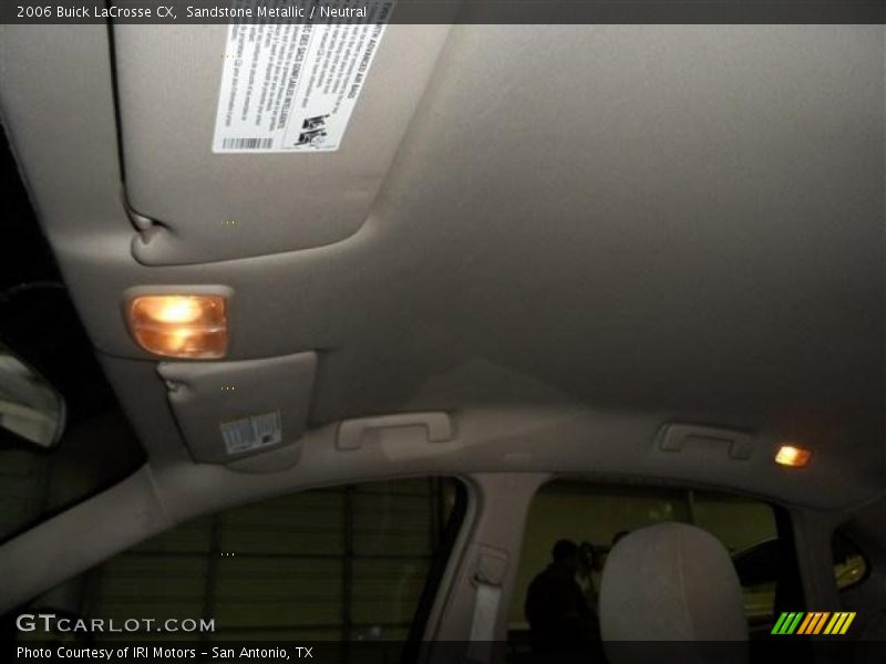 Sandstone Metallic / Neutral 2006 Buick LaCrosse CX