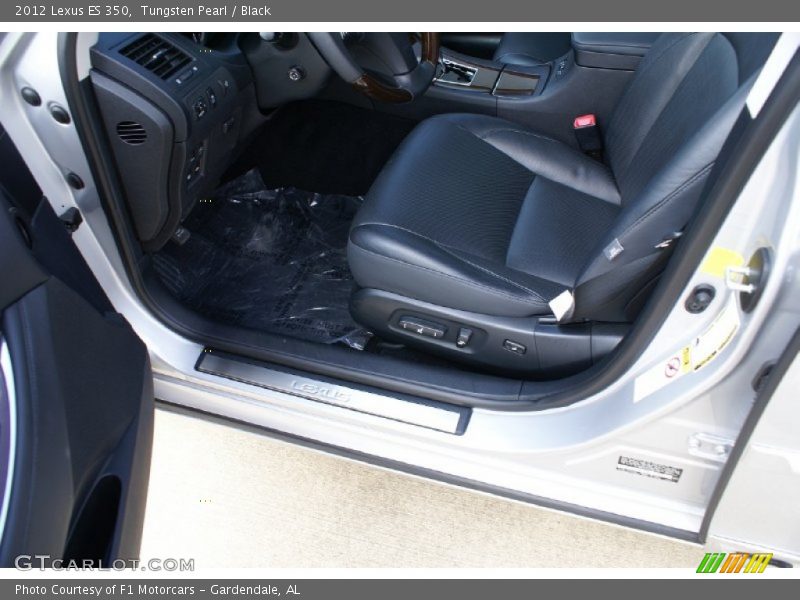 Tungsten Pearl / Black 2012 Lexus ES 350