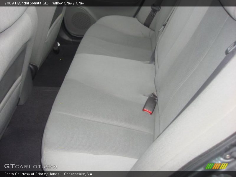 Willow Gray / Gray 2009 Hyundai Sonata GLS