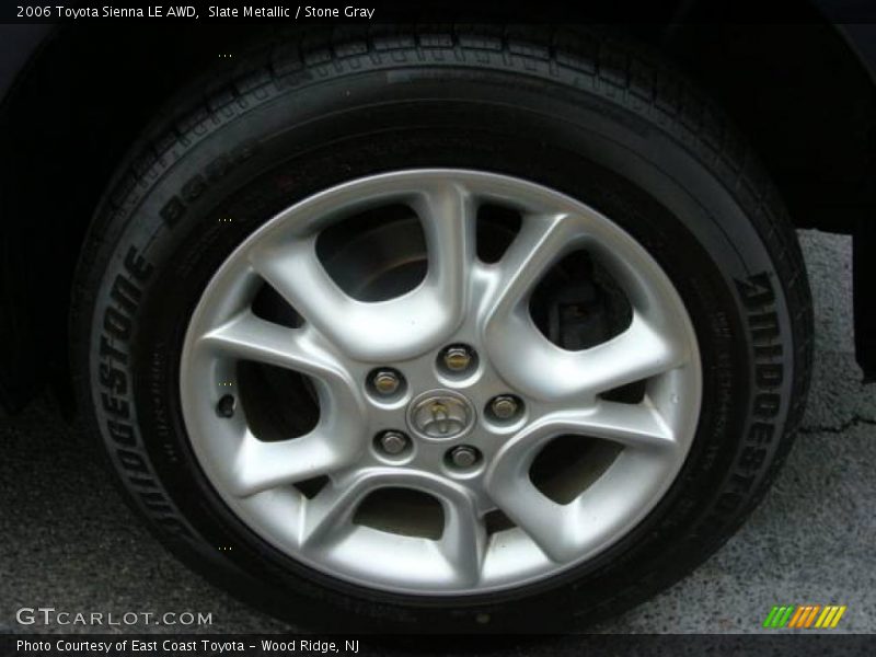 Slate Metallic / Stone Gray 2006 Toyota Sienna LE AWD