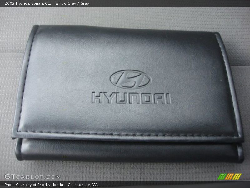 Willow Gray / Gray 2009 Hyundai Sonata GLS