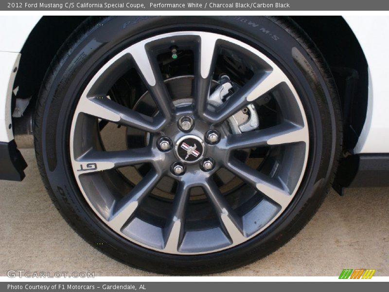 Performance White / Charcoal Black/Carbon Black 2012 Ford Mustang C/S California Special Coupe